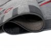 Passatoia Dream Moderno Grigio Rosso Mezzaluna