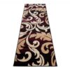 Passatoia Dream Bordeaux Crema Ornamenti Foglie