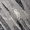 Passatoia Dream Moderno Grigio Nero Linee