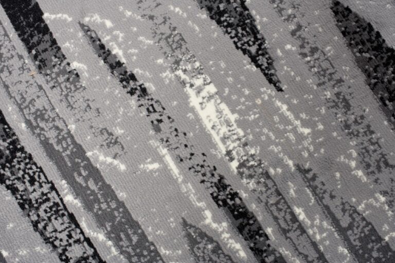 Passatoia Dream Moderno Grigio Nero Linee