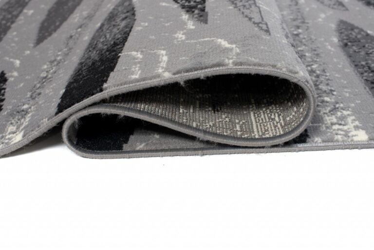 Passatoia Dream Moderno Grigio Nero Linee