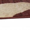Passatoia Dream Moderno Marrone Scuro Crema Onde