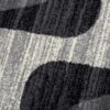 Passatoia Dream Moderno Grigio Chiaro Rosso Onde