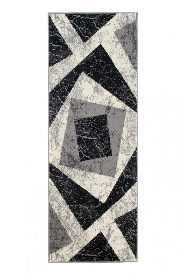 Passatoia Dream Geometrico Grigio Quadrati