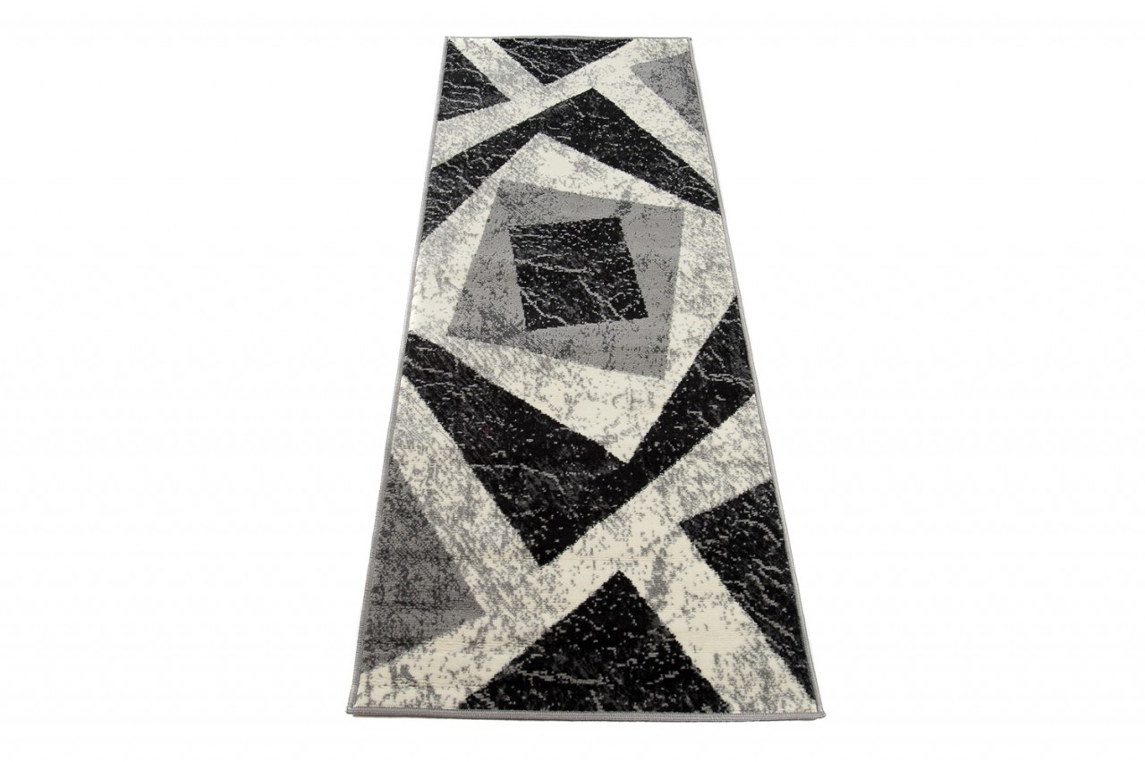 Passatoia Dream Geometrico Grigio Quadrati