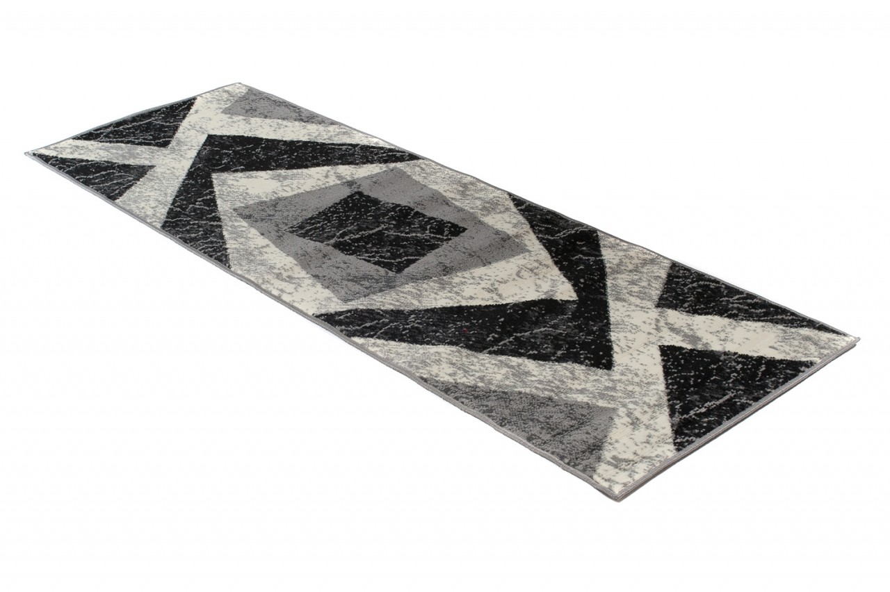 Passatoia Dream Geometrico Grigio Quadrati