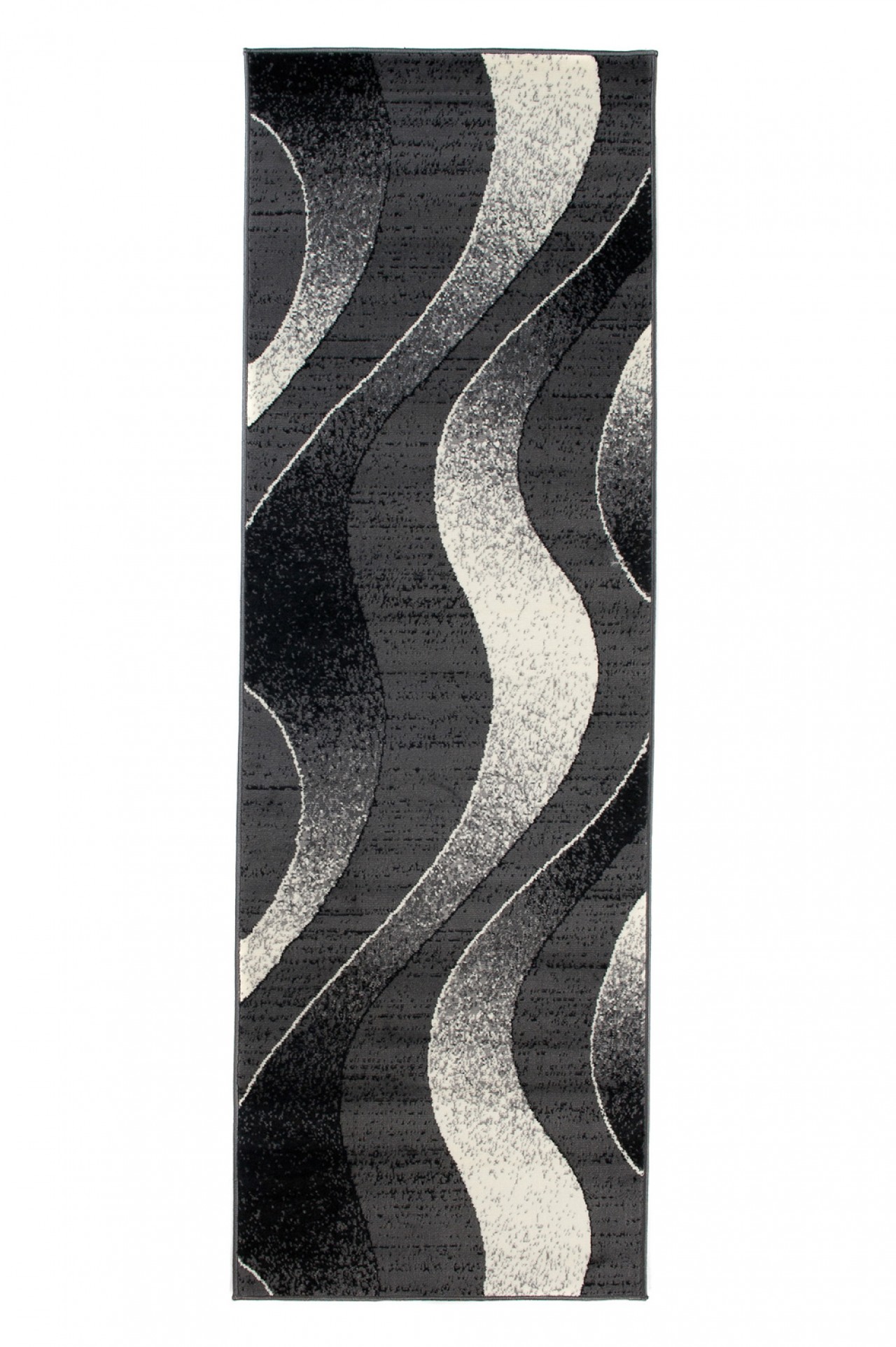 Passatoia Dream Moderno Grigio Scuro Onde