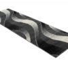 Passatoia Dream Moderno Grigio Scuro Onde