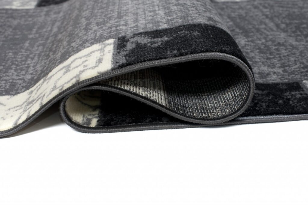 Passatoia Dream Grigio Geometrico Cornice