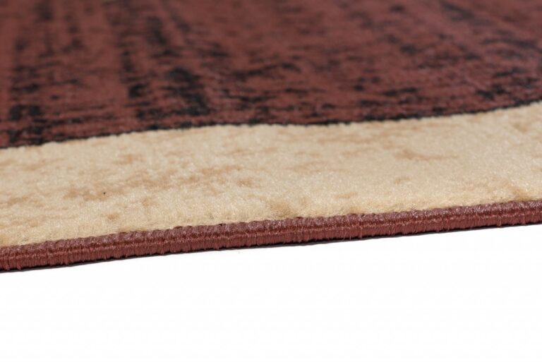 Passatoia Dream Marrone Geometrico Cornice