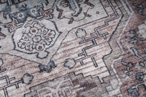 Tappeto Dubai Vintage Blu Navy Antiscivolo