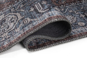 Tappeto Dubai Vintage Blu Navy Antiscivolo