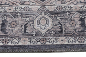 Tappeto Dubai Blu Navy Rosone Antiscivolo