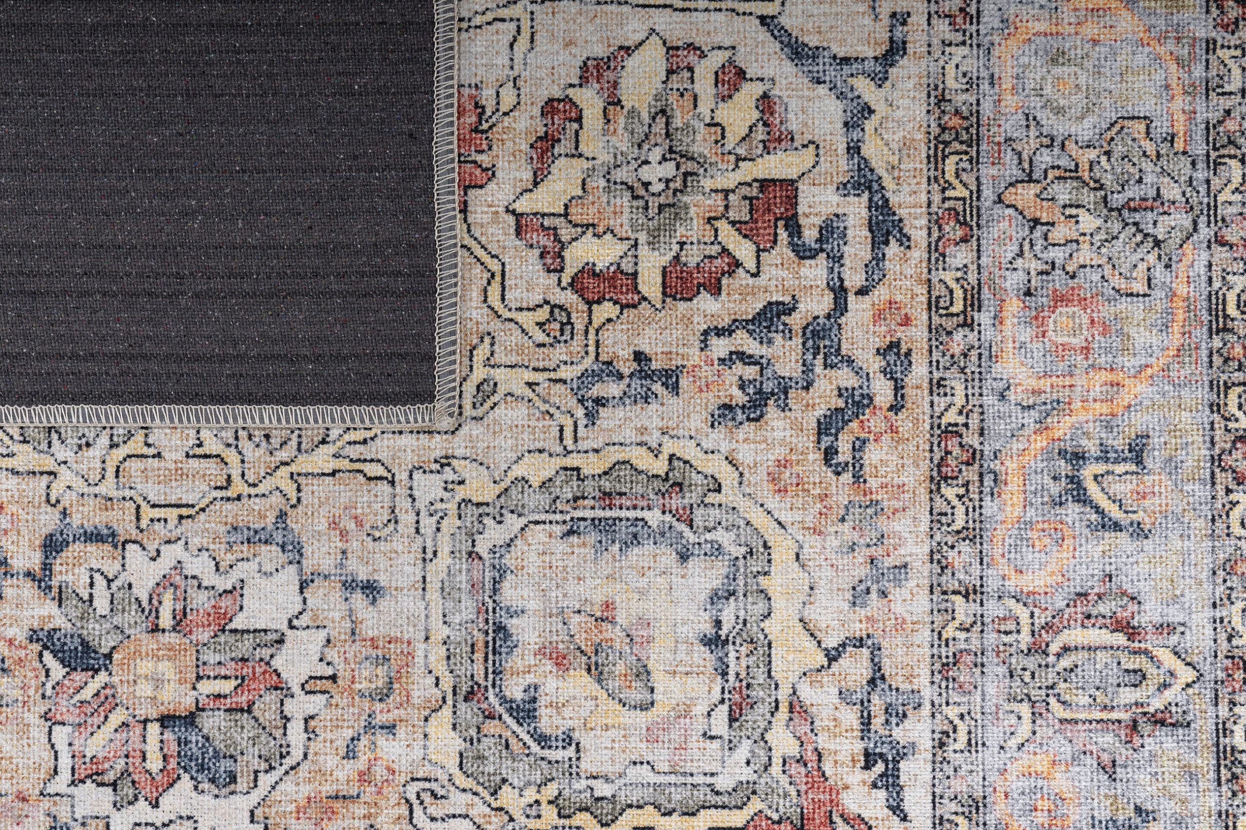 Tappeto Dubai Multicolore Ornamenti Antiscivolo