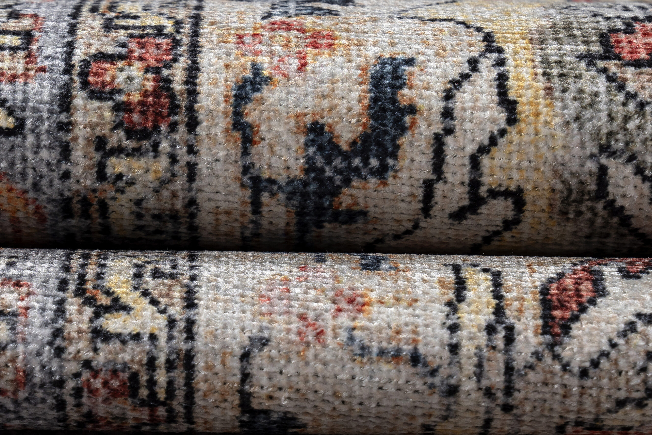 Tappeto Dubai Multicolore Ornamenti Antiscivolo