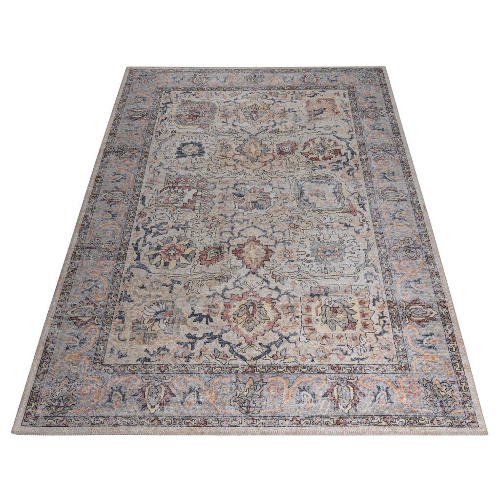 Tappeto Dubai Multicolore Ornamenti Antiscivolo