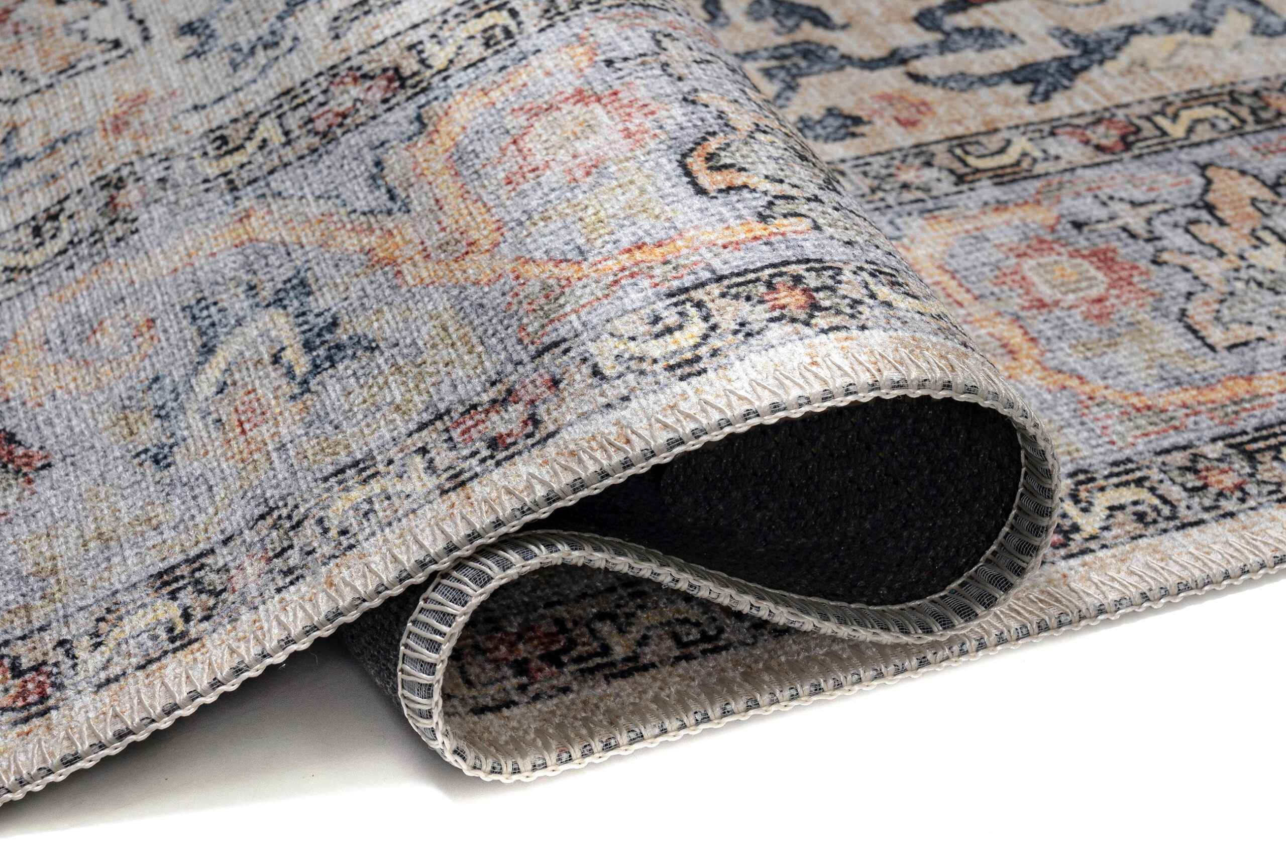 Tappeto Dubai Multicolore Ornamenti Antiscivolo