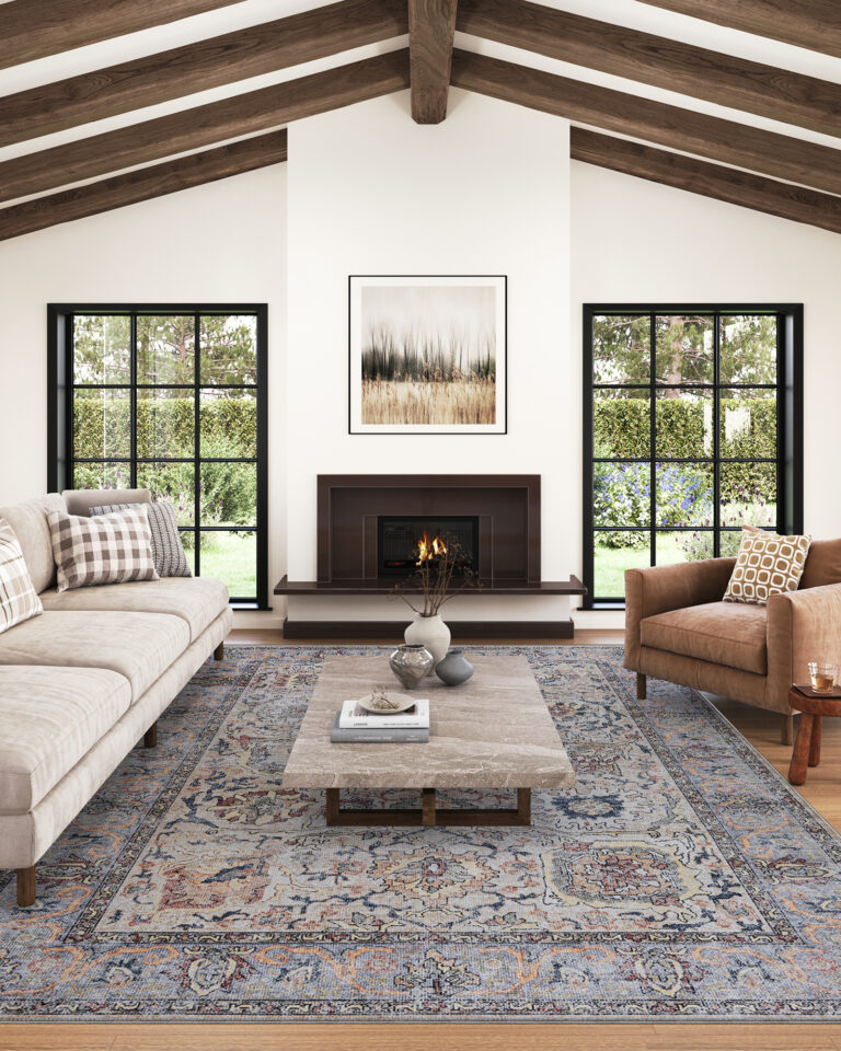 Tappeto Dubai Multicolore Ornamenti Antiscivolo