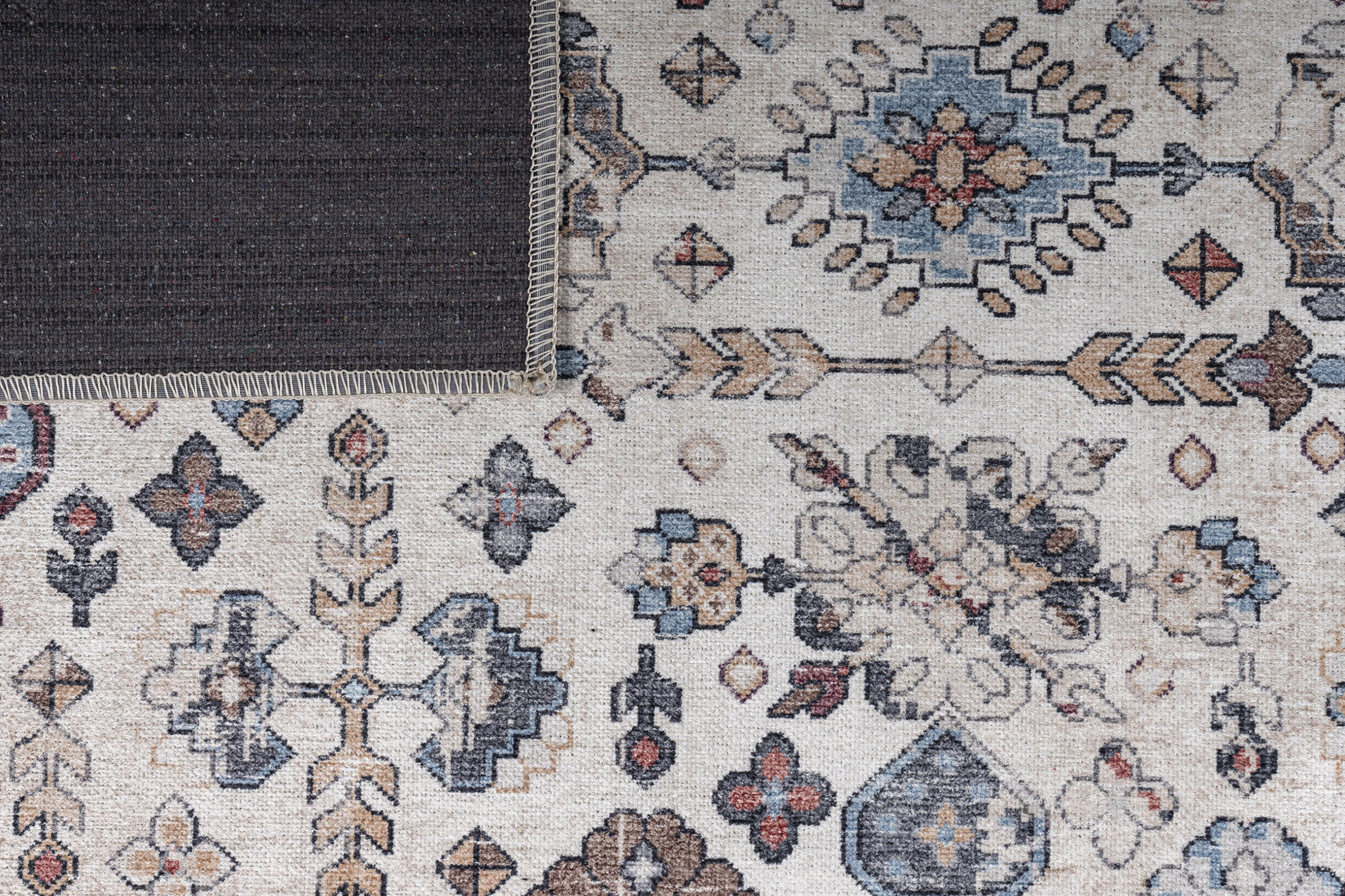 Tappeto Dubai Multicolore Vintage Antiscivolo