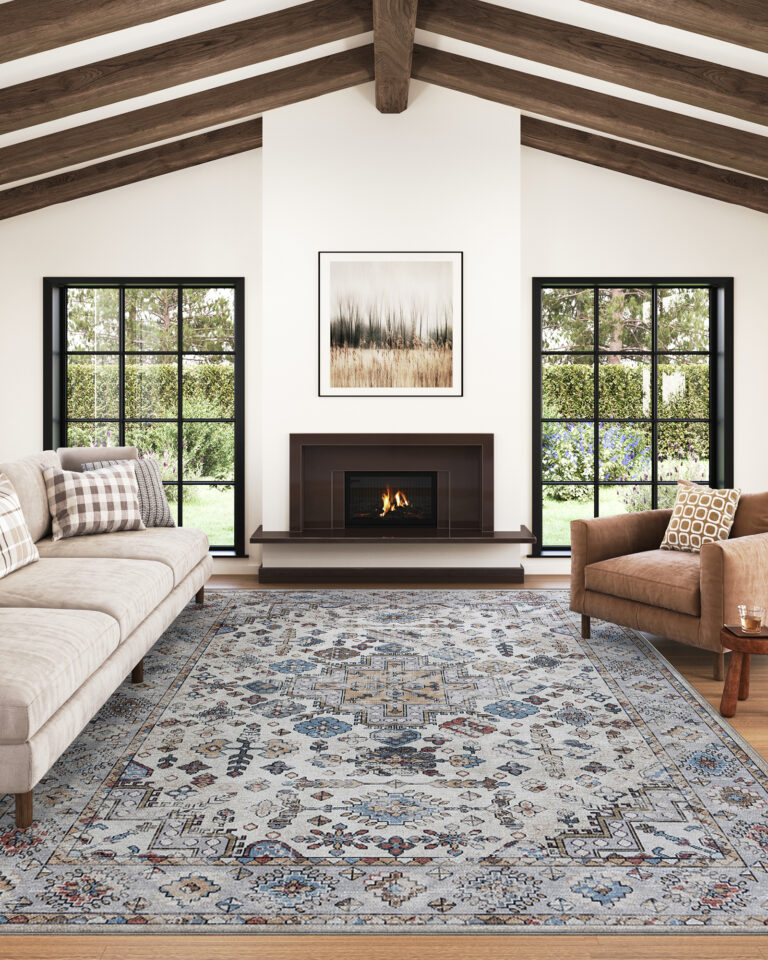 Tappeto Dubai Multicolore Vintage Antiscivolo