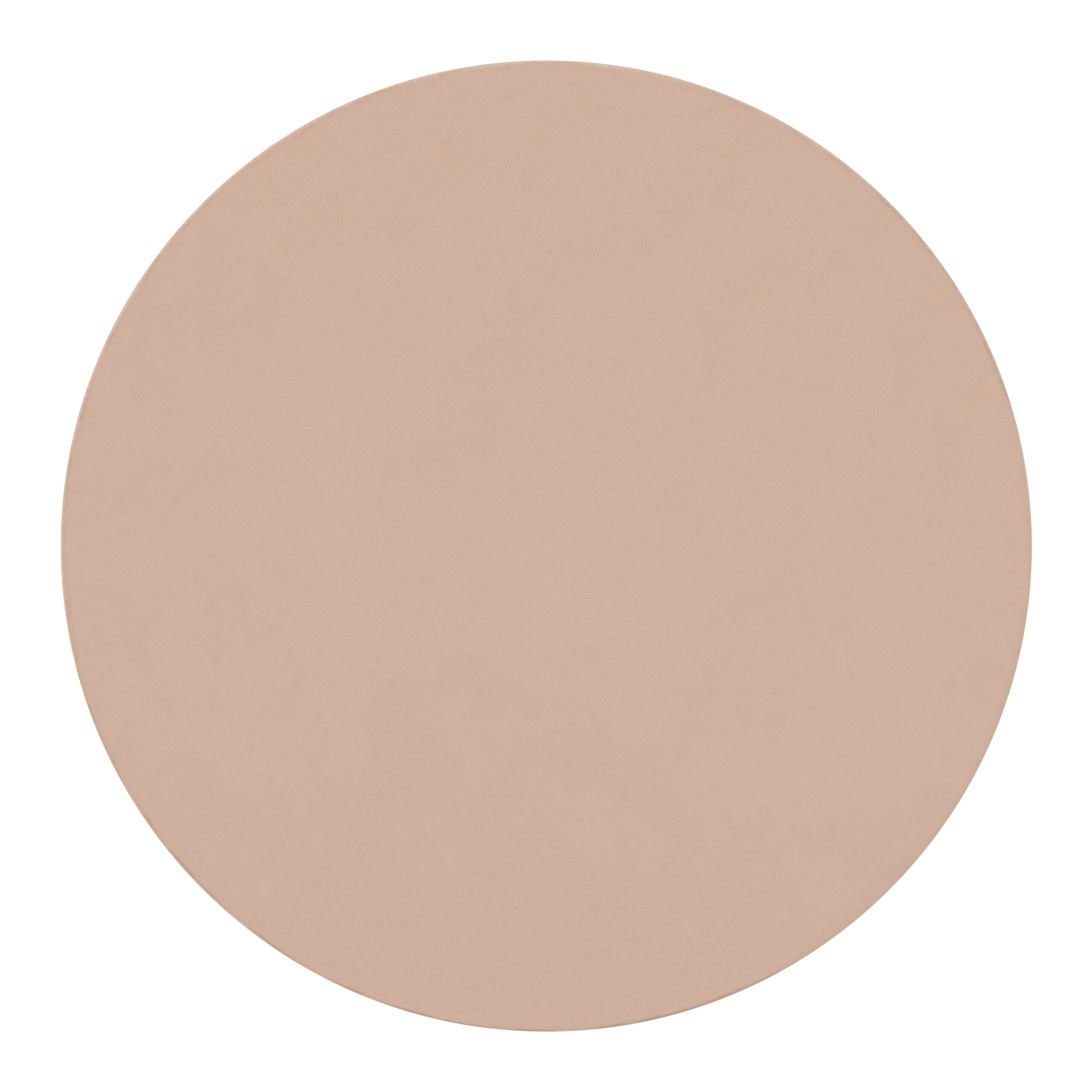 Tappeto Lumi Rotondo Beige Antiscivolo
