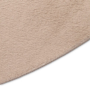 Tappeto Lumi Rotondo Beige Antiscivolo