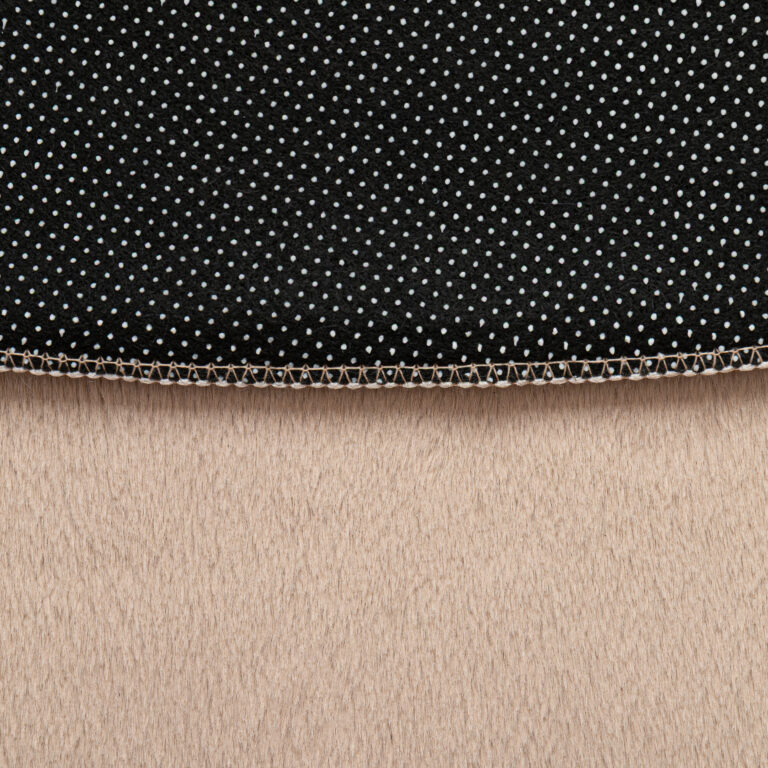 Tappeto Lumi Rotondo Beige Antiscivolo