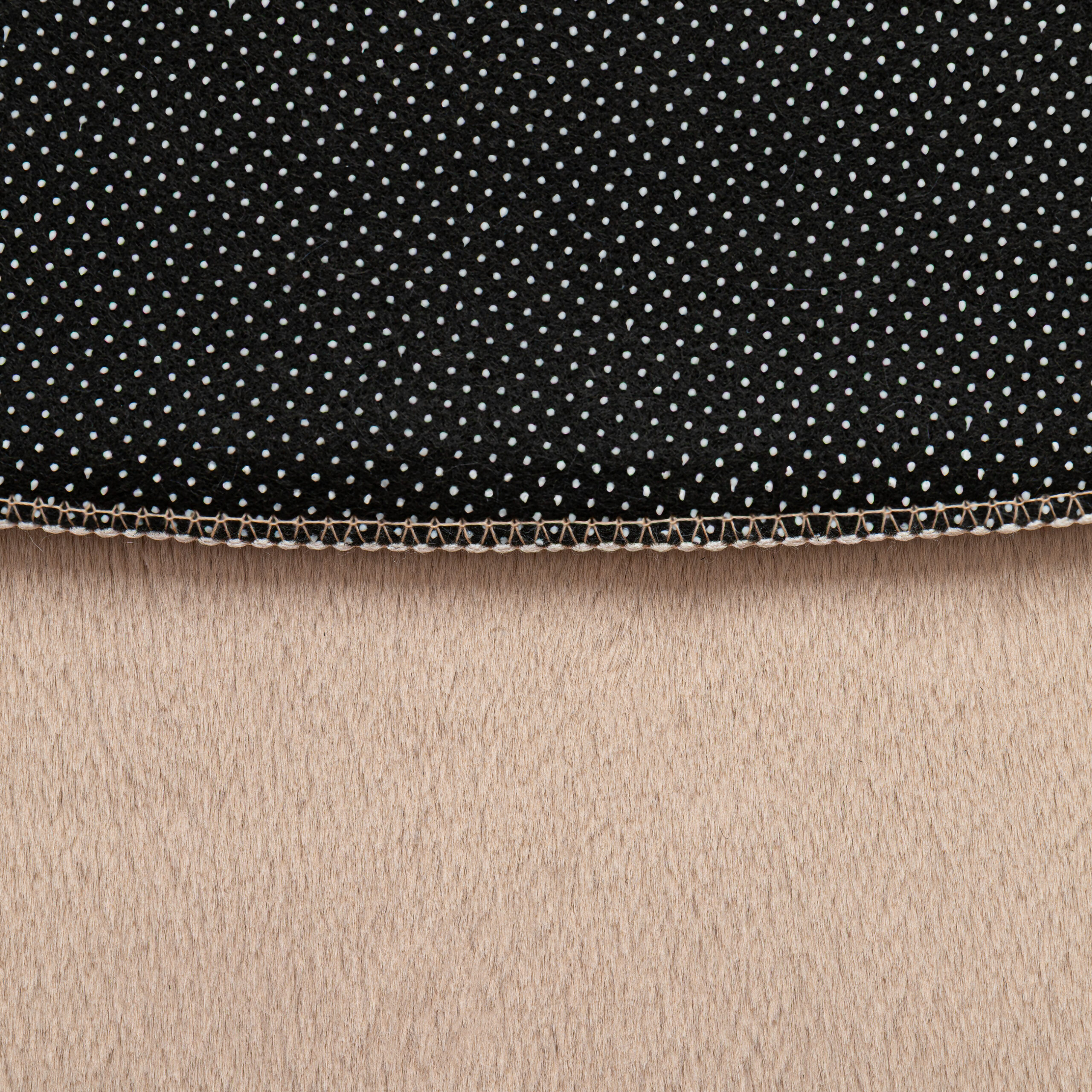 Tappeto Lumi Rotondo Beige Antiscivolo