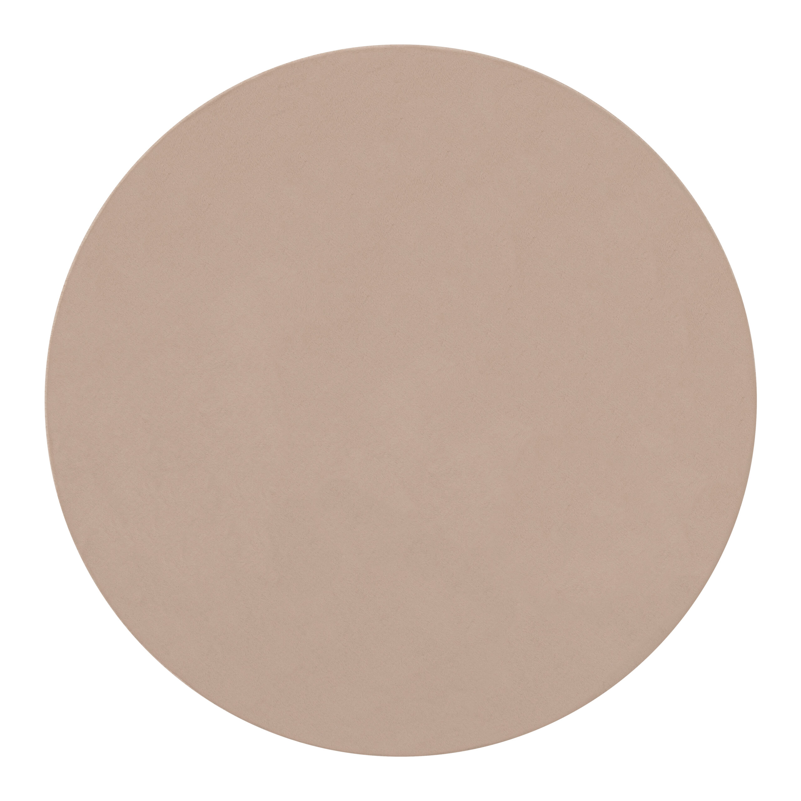 Tappeto Lumi Rotondo Marrone Antiscivolo