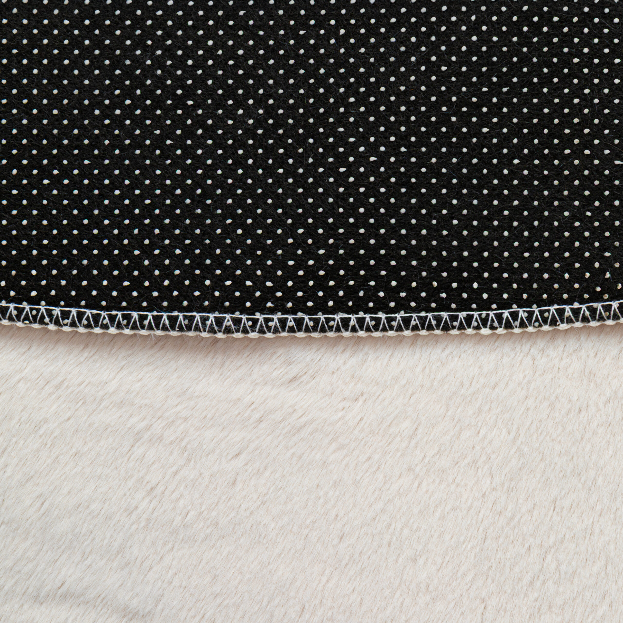 Tappeto Lumi Rotondo Crema Antiscivolo