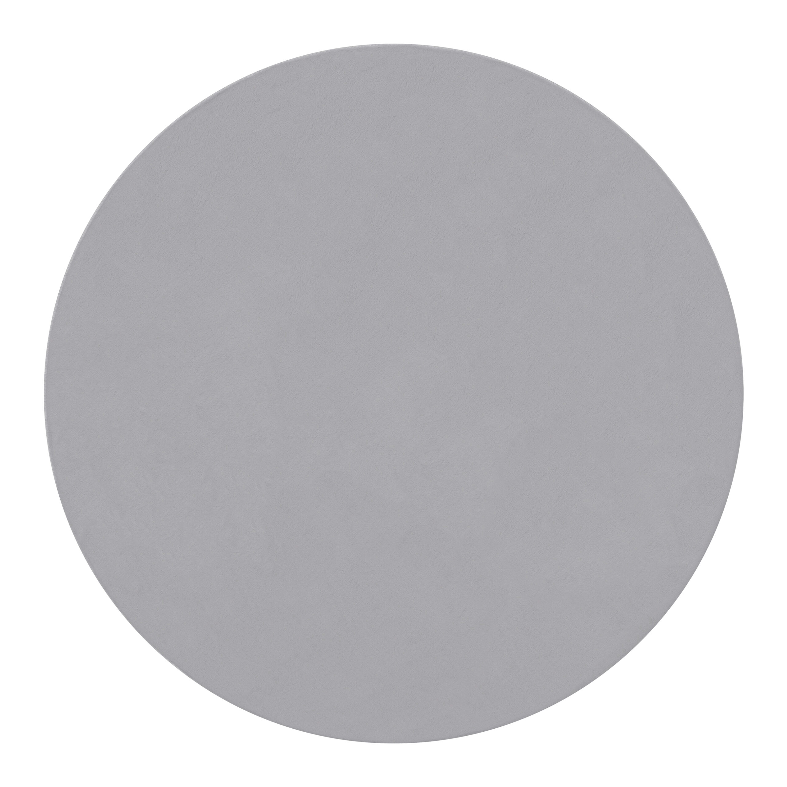 Tappeto Lumi Rotondo Grigio Chiaro Antiscivolo