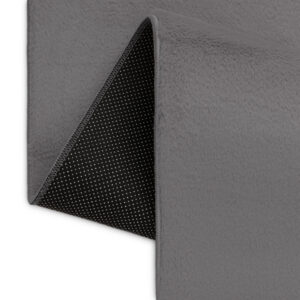 Tappeto Lumi Quadrato Grigio Scuro Antiscivolo