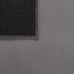 Tappeto Lumi Quadrato Grigio Scuro Antiscivolo