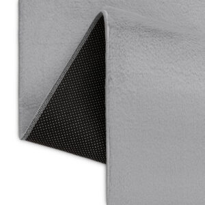 Tappeto Lumi Quadrato Grigio Chiaro Antiscivolo