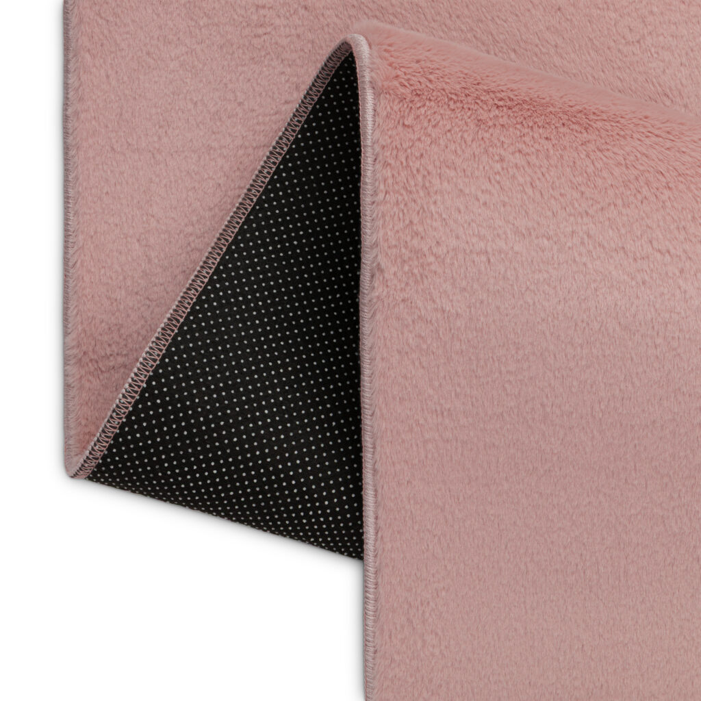 Tappeto Lumi Quadrato Rosa Antiscivolo