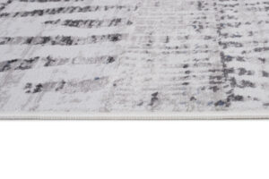 Tappeto Sky Grigio Blu Etnico Strisce