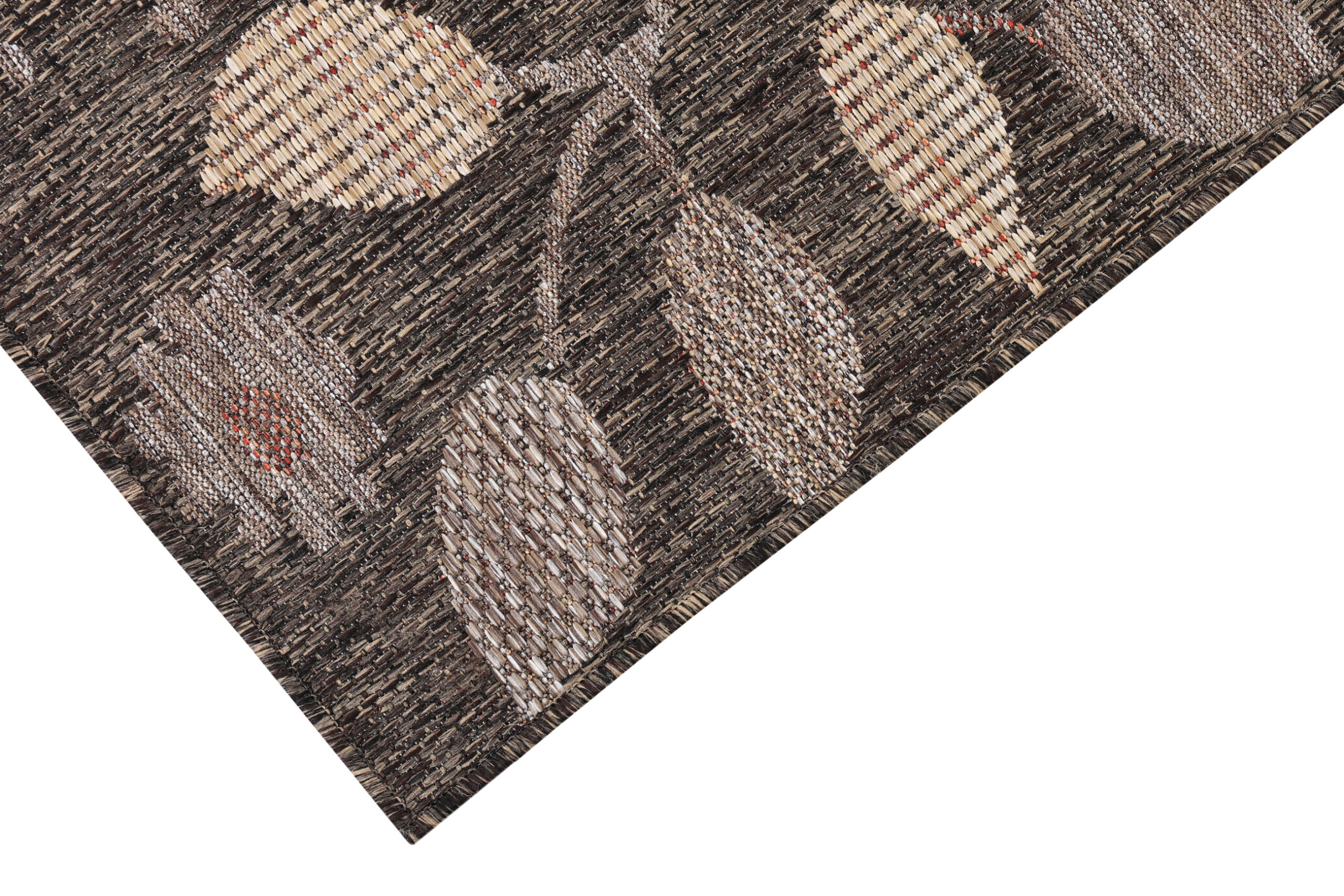 Tappeto Esterno Melissa Marrone Fiori