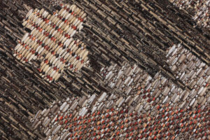 Tappeto Esterno Melissa Marrone Fiori