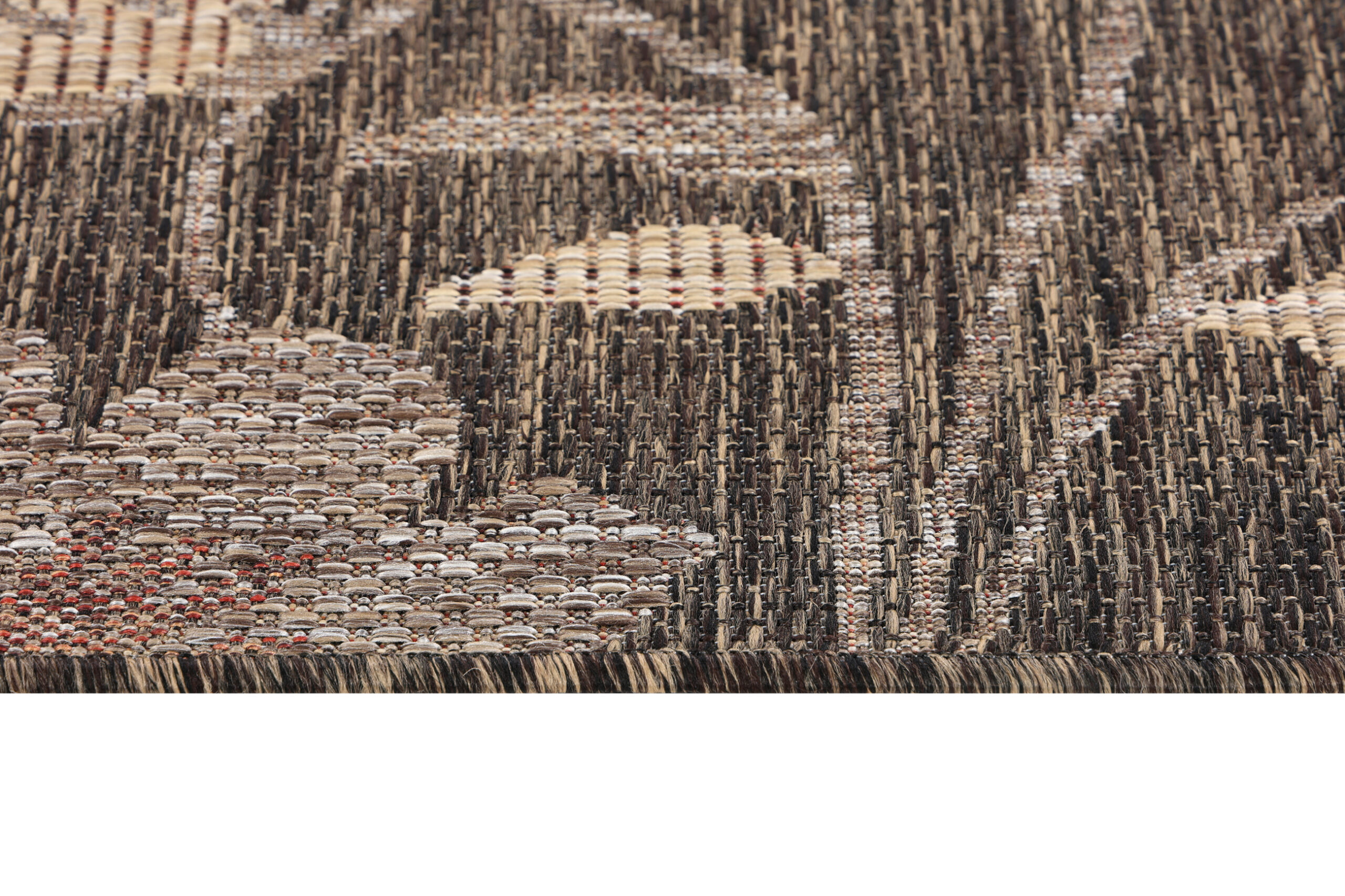 Tappeto Esterno Melissa Marrone Fiori