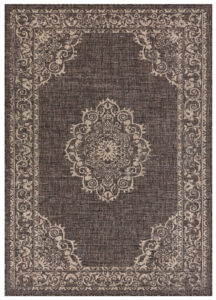 Tappeto Esterno Melissa Marrone Scuro Vintage