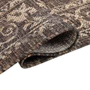 Tappeto Esterno Melissa Marrone Scuro Vintage