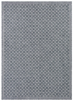 Tappeto Esterno Melissa Blu Rombi