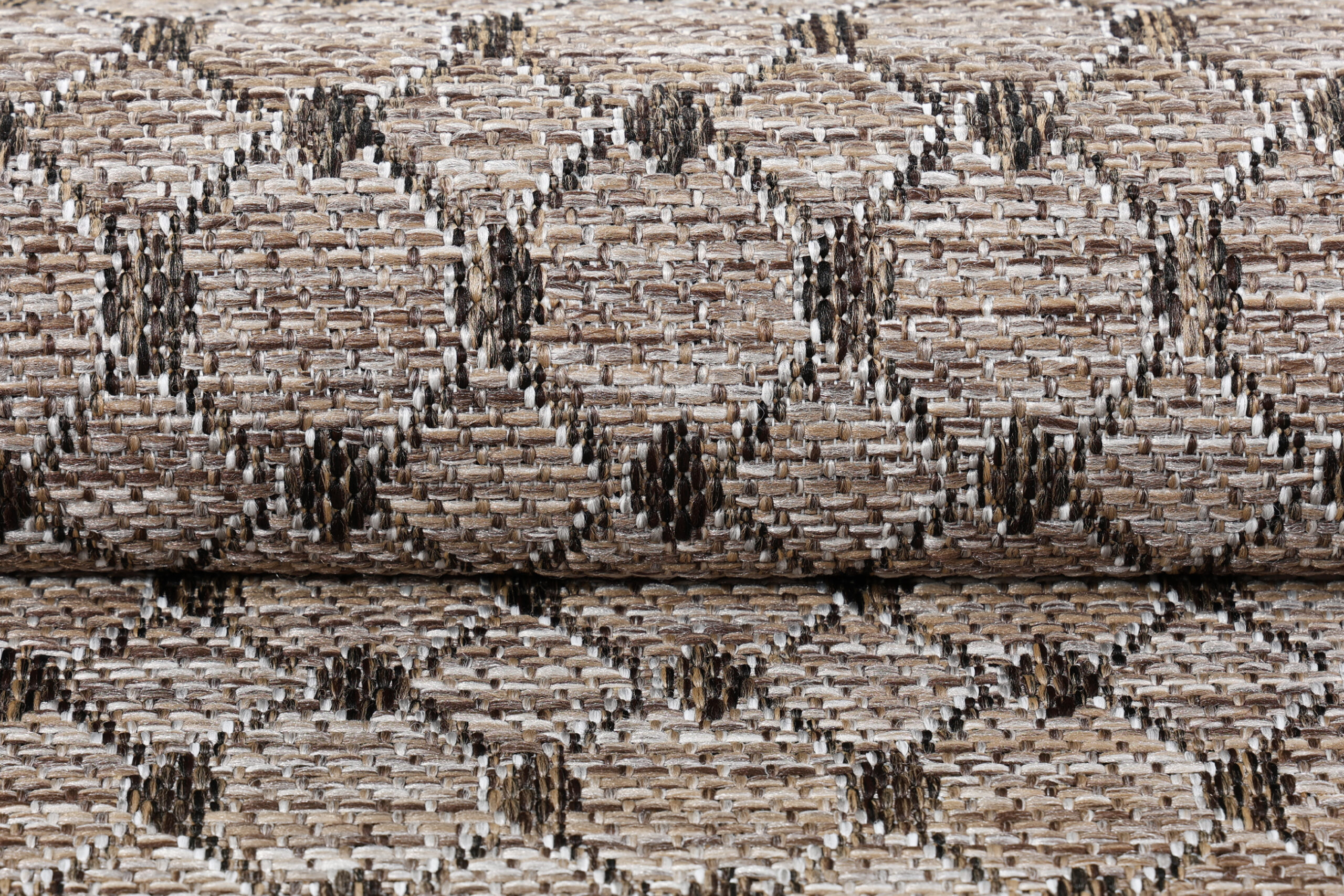 Tappeto Esterno Melissa Marrone Rombi