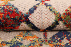 Tappeto Esterno Patio Multicolore Geometrico