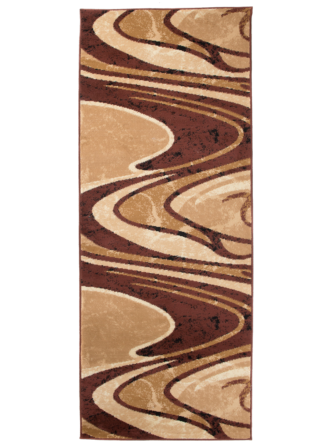 Passatoia Dream Astratto Marrone Beige Onde