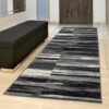 Passatoia Dream Astratto Grigio Nero Linee