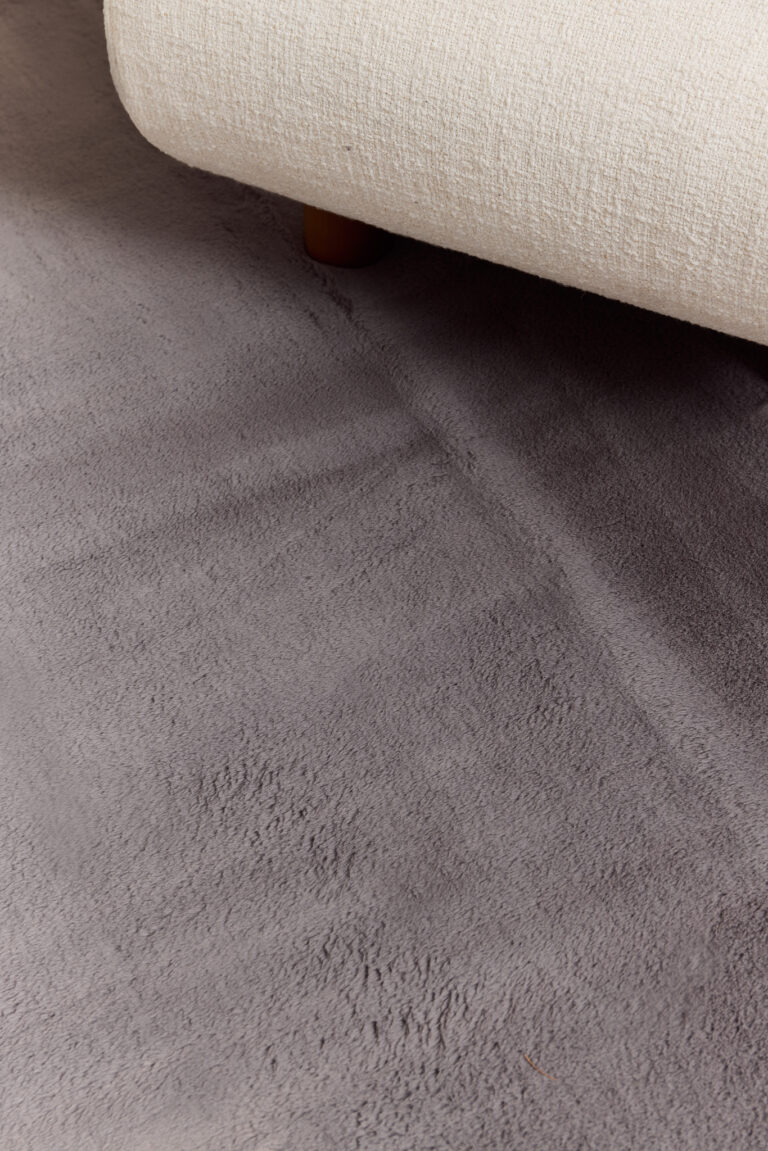 Tappeto Lumi Quadrato Grigio Scuro Antiscivolo