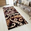 Passatoia Dream Bordeaux Crema Ornamenti Foglie