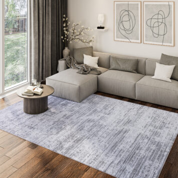 Tappeto Como Grigio Moderno