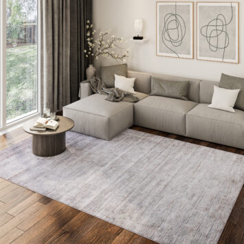 Tappeto Como Beige Chiaro Grigio